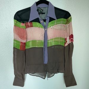 COPY - Jean Paul Gualtier Femme Button Down Shirt